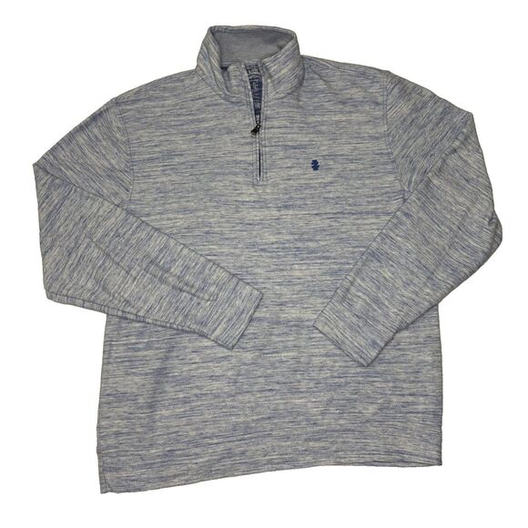 Izod Other - IZOD Saltwater Men's Large Long Sleeve 1/4 Quarter Zip Sweatshirt - Sky Blue